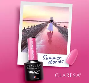 CLARESA SOAK OFF ГЕЛЬ-ЛАК SUMMER STORIES 6 5МЛ