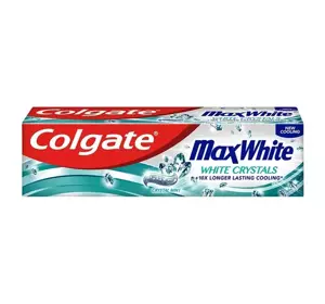 COLGATE MAX WHITE WHITE CRYSTALS ЗУБНАЯ ПАСТА 75МЛ