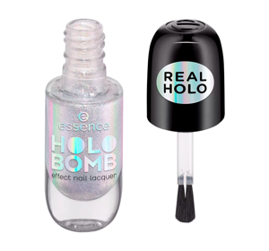 ESSENCE HOLO BOMB ЛАК ДЛЯ НОГТЕЙ 01 RIDIN' HOLO 8МЛ