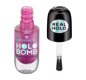 ESSENCE HOLO BOMB ЛАК ДЛЯ НОГТЕЙ 02 HOLO MOLY 8МЛ