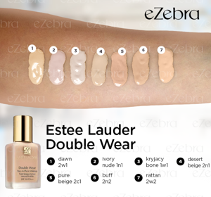 ESTEE LAUDER DOUBLE WEAR ТОНАЛЬНАЯ ОСНОВА DESERT BEIGE 2N1