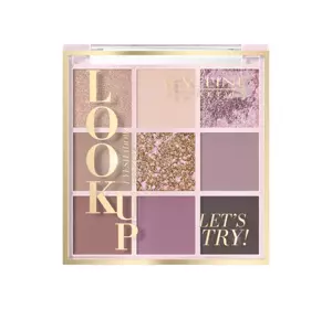 EVELINE LOOK UP EYESHADOW PALETTE ПАЛЕТКА ТЕНЕЙ ДЛЯ ВЕК LET'S TRY 10,8Г