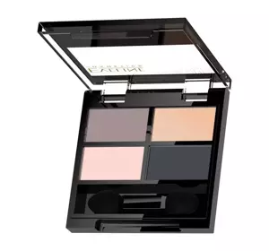 EVELINE QUATTRO EYESHADOW ПАЛЕТКА 4 ТЕНЕЙ ДЛЯ ВЕК 02 3,2Г