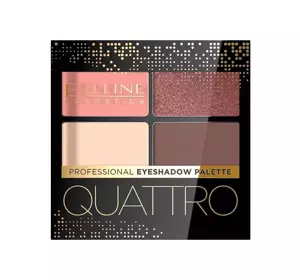 EVELINE QUATTRO EYESHADOW ПАЛЕТКА 4 ТЕНЕЙ ДЛЯ ВЕК 06 3,2Г