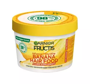 GARNIER FRUCTIS HAIR FOOD BANANA ПИТАТЕЛЬНАЯ МАСКА ДЛЯ СУХИХ ВОЛОС 400МЛ