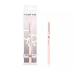 GOLDEN ROSE ANGLED EYESHADOW BRUSH СКОШЕННАЯ КИСТЬ ДЛЯ ТЕНЕЙ