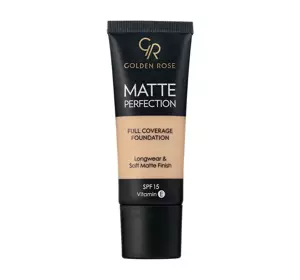 GOLDEN ROSE MATTE PERFECTION КРОЮЩИЙ ТОНАЛЬНЫЙ КРЕМ SPF15 N4 35МЛ