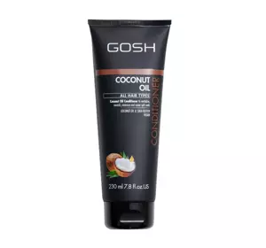 GOSH COCONUT OIL ВЕГАНСКИЙ КОНДИЦИОНЕР ДЛЯ ВОЛОС С СЕКУЩИМИСЯ КОНЧИКАМИ 230МЛ