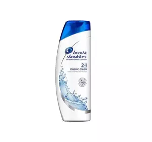 HEAD & SHOULDERS 2IN1 ШАМПУНЬ ДЛЯ ВОЛОС С КОНДИЦИОНЕРОМ  CLASSIC CLEAN 200МЛ