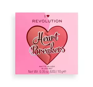 I HEART REVOLUTION HEART BREAKERS МАТОВЫЕ РУМЯНА CHARMING 10Г