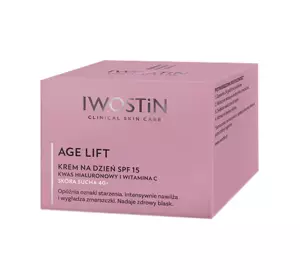 IWOSTIN AGE LIFT КРЕМ НА ДЕНЬ SPF15 ДЛЯ СУХОЙ КОЖИ 40+ 50МЛ