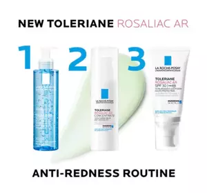 LA ROCHE-POSAY TOLERIANE ROSALIAC AR КРЕМ ДЛЯ ЛИЦА С ЗЕЛЕНЫМ ПИГМЕНТОМ 40МЛ