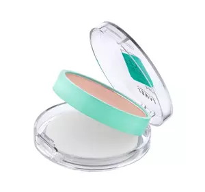 LAMEL CLEAR FACE COMPACT POWDER АНТИБАКТЕРИАЛЬНАЯ ПРЕССОВАННАЯ ПУДРА 401 LIGHT NATURAL 6Г