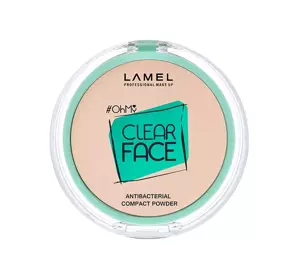 LAMEL CLEAR FACE COMPACT POWDER АНТИБАКТЕРИАЛЬНАЯ ПРЕССОВАННАЯ ПУДРА 403 ROSY BEIGE 6Г