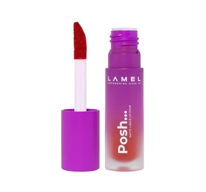 LAMEL COSMETICS POSH MATTE LIQUID LIP STAIN ПОМАДА ДЛЯ ГУБ 406 RUBY RED 4МЛ