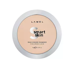 LAMEL SMART SKIN COMPACT POWDER ПРЕССОВАНАЯ МАТИРУЮЩАЯ ПУДРА 401 PORCELAIN 8Г