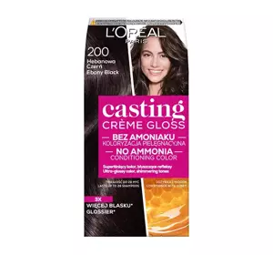 LOREAL CASTING CREME GLOSS 200 ЭБЕНОВЫЙ ЧЕРНЫЙ