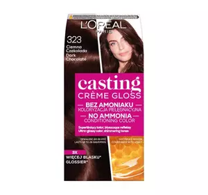 LOREAL CASTING CREME GLOSS 323 ТЕМНЫЙ ШОКОЛАД