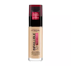 LOREAL INFAILLIBLE 24H FRESH WEAR СТОЙКОЕ ТОНАЛЬНОЕ СРЕДСТВО 100 LINEN  30МЛ