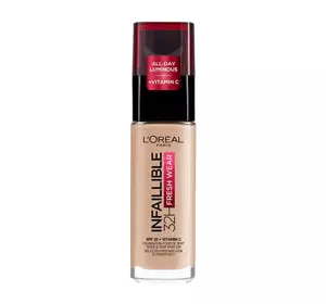 LOREAL INFAILLIBLE 24H FRESH WEAR СТОЙКОЕ ТОНАЛЬНОЕ СРЕДСТВО 110 ROSE VANILLA 30МЛ