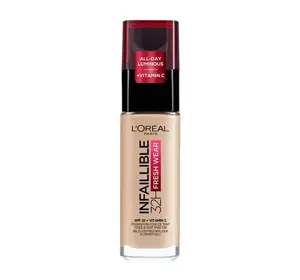 LOREAL INFAILLIBLE 24H FRESH WEAR СТОЙКОЕ ТОНАЛЬНОЕ СРЕДСТВО 130 TRUE BEIGE 30МЛ