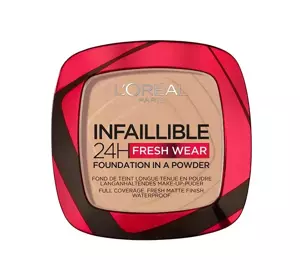 LOREAL INFAILLIBLE 24H FRESH WEAR ТОНАЛЬНОЕ СРЕДСТВО ДЛЯ ЛИЦА В ФОРМЕ ПУДРЫ 120 VANILLE 9Г