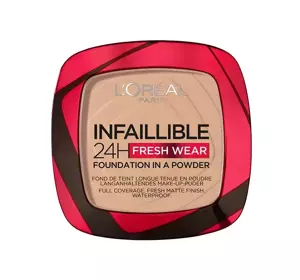 LOREAL INFAILLIBLE 24H FRESH WEAR ТОНАЛЬНОЕ СРЕДСТВО ДЛЯ ЛИЦА В ФОРМЕ ПУДРЫ 130 TRUE BEIGE 9Г