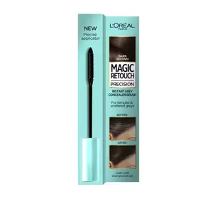 LOREAL MAGIC RETOUCH PRECISION ТУШЬ ДЛЯ ЗАКРАШИВАНИЯ ОТРОСШИХ КОРНЕЙ DARK BROWN 8МЛ