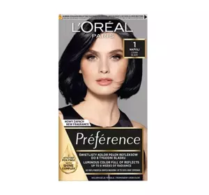 LOREAL PREFERENCE КРАСКА ДЛЯ ВОЛОС 1 NAPOLI BLACK