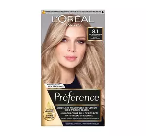 LOREAL RECITAL PREFERENCE КРАСКА ДЛЯ ВОЛОС WBIS 8.1