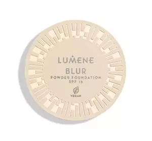 LUMENE BLUR POWDER FOUNDATION SPF15 СГЛАЖИВАЮЩЕЕ ТОНАЛЬНОЕ СРЕДСТВО В ФОРМЕ ПУДРЫ 0 10Г