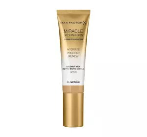 MAX FACTOR MIRACLE SECOND SKIN ТОНАЛЬНОЕ СРЕДСТВО 05 MEDIUM 30МЛ