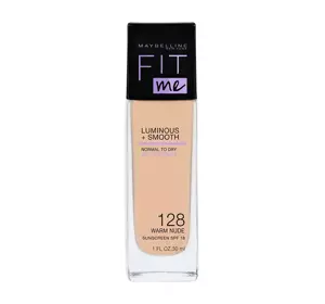 MAYBELLINE FIT ME LUMINOUS + SMOOTH ТОНАЛЬНОЕ СРЕДСТВО 128 WARM NUDE 30МЛ