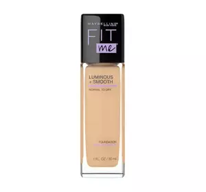 MAYBELLINE FIT ME LUMINOUS + SMOOTH ТОНАЛЬНОЕ СРЕДСТВО 128 WARM NUDE 30МЛ