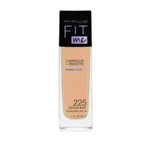 MAYBELLINE FIT ME LUMINOUS + SMOOTH ТОНАЛЬНОЕ СРЕДСТВО 225 MEDIUM BUFF 30МЛ