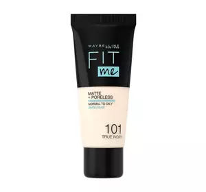 MAYBELLINE FIT ME МАТИРУЮЩЕЕ ТОНАЛЬНОЕ СРЕДСТВО 101 TRUE IVORY 30МЛ