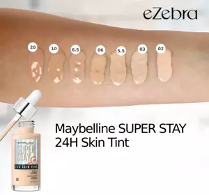 MAYBELLINE SUPER STAY 24H SKIN TINT ОСВЕТЛЯЮЩЕЕ ТОНАЛЬНОЕ СРЕДСТВО 10 30МЛ