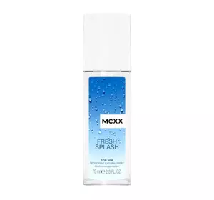 MEXX FRESH SPLASH FOR HIM ДЕЗОДОРАНТ NATURAL SPRAY 75МЛ