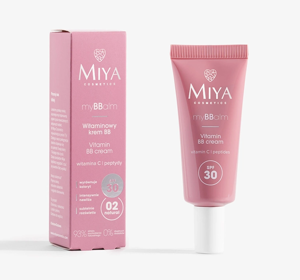 MIYA COSMETICS MYBBCREAM ВИТАМИННЫЙ КРЕМ BB 02 NATURAL 30МЛ