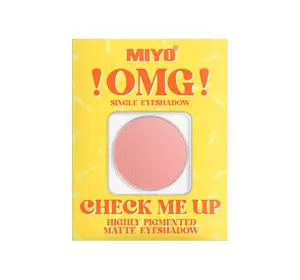 MIYO OMG MATTE EYESHADOW МАТОВЫЕ ТЕНИ ДЛЯ ВЕК 15 RICH PEACH 1,3Г