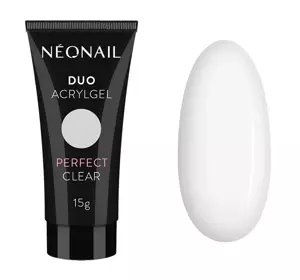 NEONAIL DUO ACRYLGEL АКРИГЕЛЬ 6101-1 PERFECT CLEAR 15Г