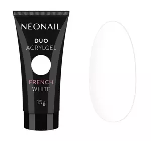 NEONAIL DUO ACRYLGEL АКРИГЕЛЬ 6102-1 FRENCH WHITE 15Г