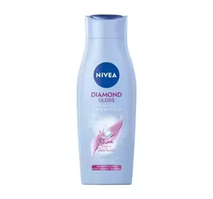 NIVEA DIAMOND GLOSS PH BALANCE СМЯГЧАЮЩИЙ ШАМПУНЬ С АЛМАЗНОЙ ПЫЛЬЮ 400МЛ