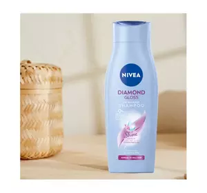 NIVEA DIAMOND GLOSS PH BALANCE СМЯГЧАЮЩИЙ ШАМПУНЬ С АЛМАЗНОЙ ПЫЛЬЮ 400МЛ