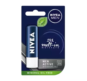 NIVEA FOR MEN ACTIVE ПОМАДА ДЛЯ УХОДА 5,5МЛ