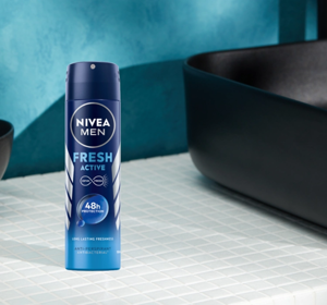 NIVEA MEN FRESH ACTIVE ДЕЗОДОРАНТ-СПРЕЙ 150МЛ