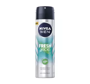 NIVEA MEN FRESH KICK АНТИПЕРСПИРАНТ-СПРЕЙ 150МЛ