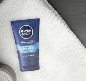 NIVEA MEN PROTECT & CARE ГЕЛЬ ДЛЯ УМЫВАНИЯ ЛИЦА 100МЛ