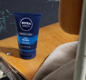 NIVEA MEN PROTECT & CARE ГЕЛЬ ДЛЯ УМЫВАНИЯ ЛИЦА 100МЛ