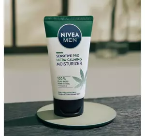 NIVEA MEN SENSITIVE PRO УВЛАЖНЯЮЩИЙ КРЕМ ДЛЯ ЛИЦА С СЕМЕНАМИ КОНОПЛИ 75МЛ